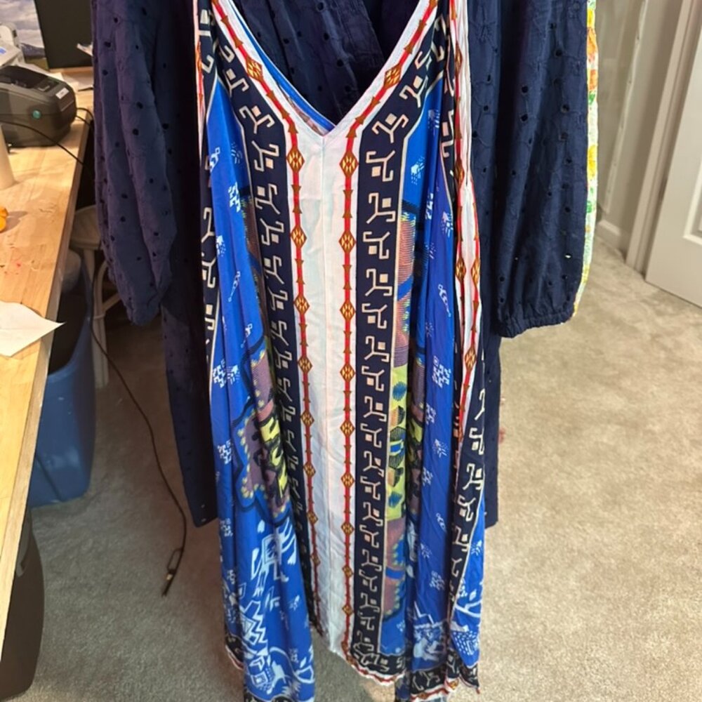 Aztec Pattern flowy Dress